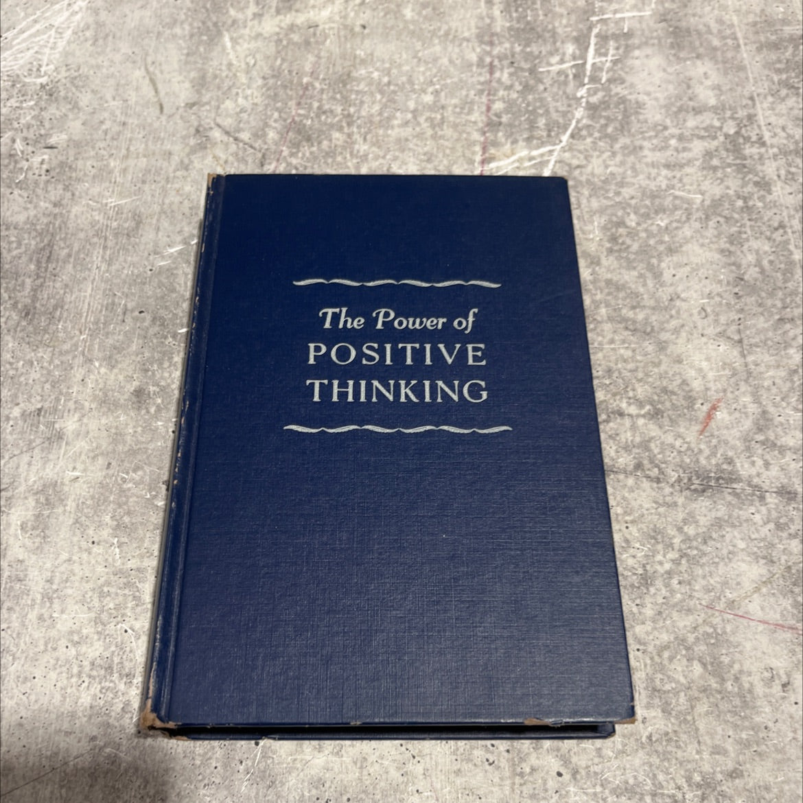 the power of positive thinking book, by norman vincent peale, 1954 Hardcover image 1