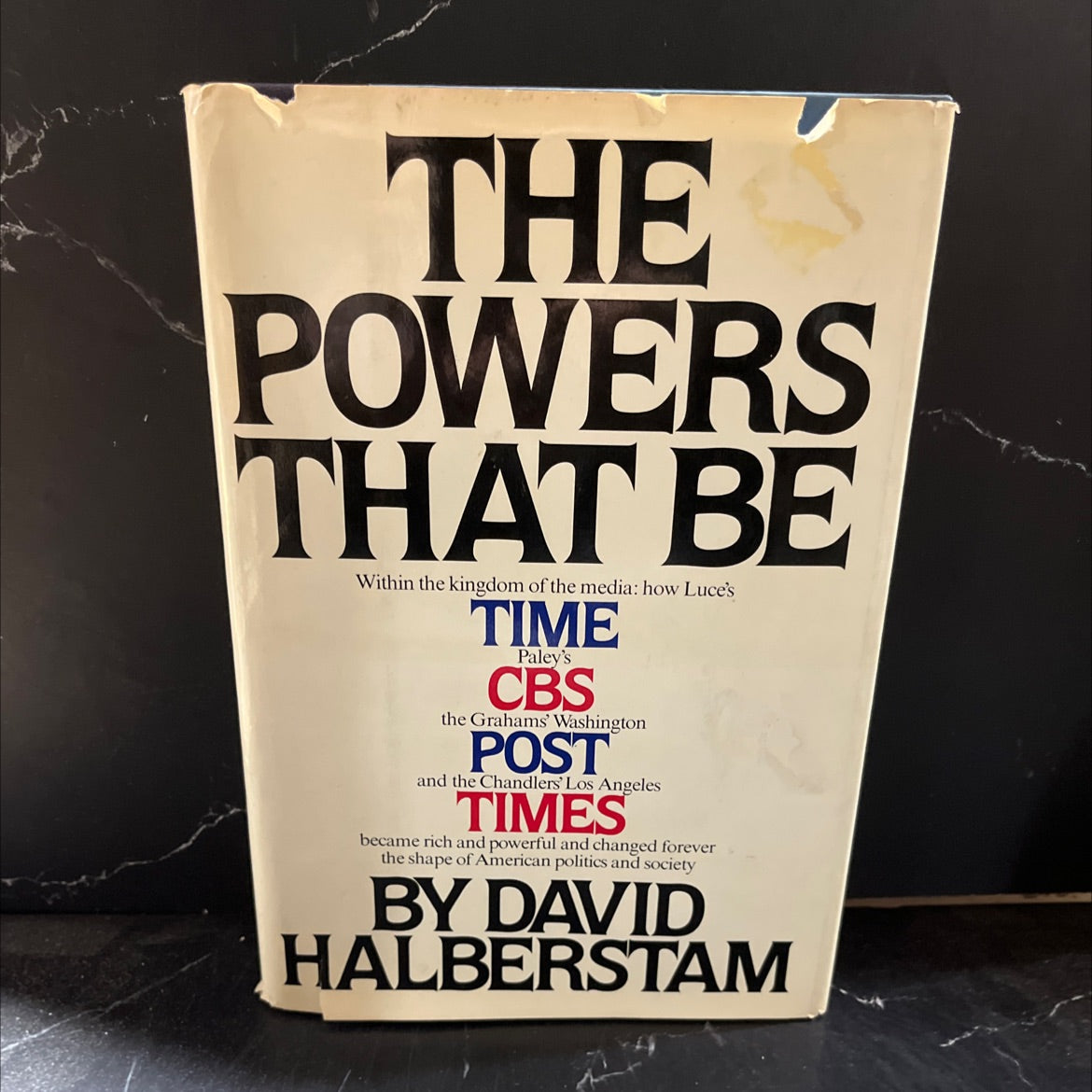the powers that be book, by david halberstam, 1979 Hardcover image 1