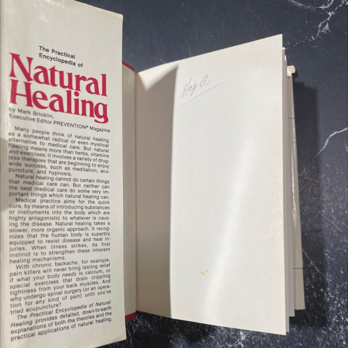 the practical encyclopedia of natural healing book, by Mark Bricklin, 1983 Hardcover image 4