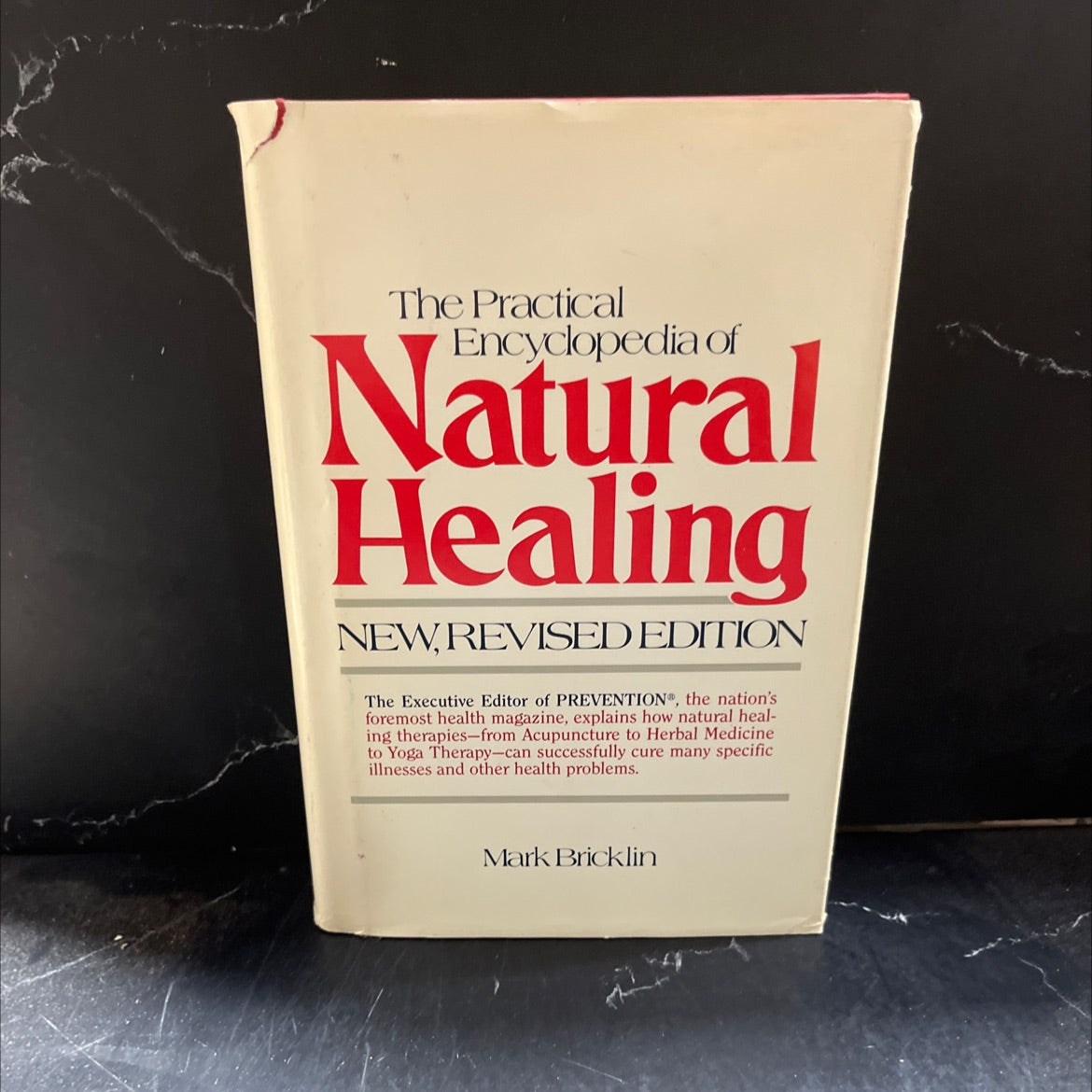 the practical encyclopedia of natural healing book, by mark bricklin, 1983 Hardcover image 1