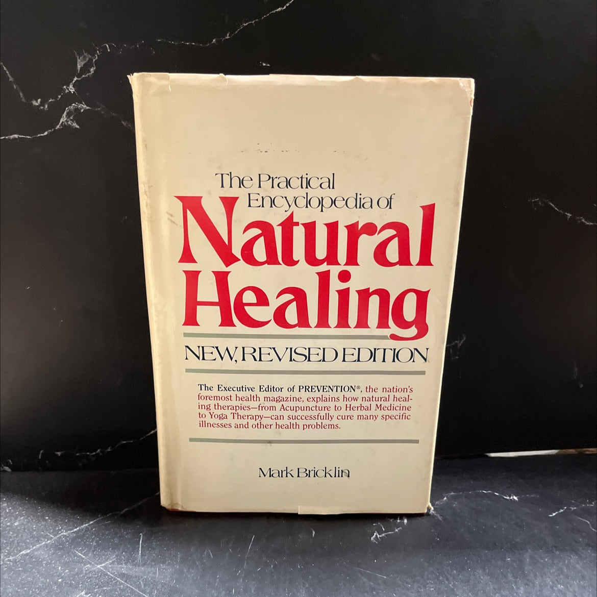 the practical encyclopedia of natural healing book, by mark bricklin, 1983 Hardcover image 1