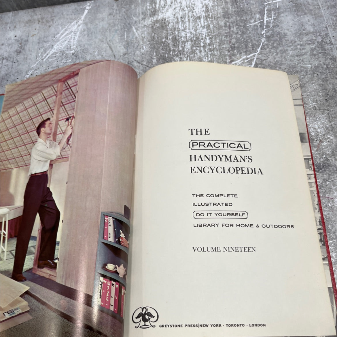 the practical handyman's encyclopedia the complete illustrated do it yourself library for home & outdoors volume image 2