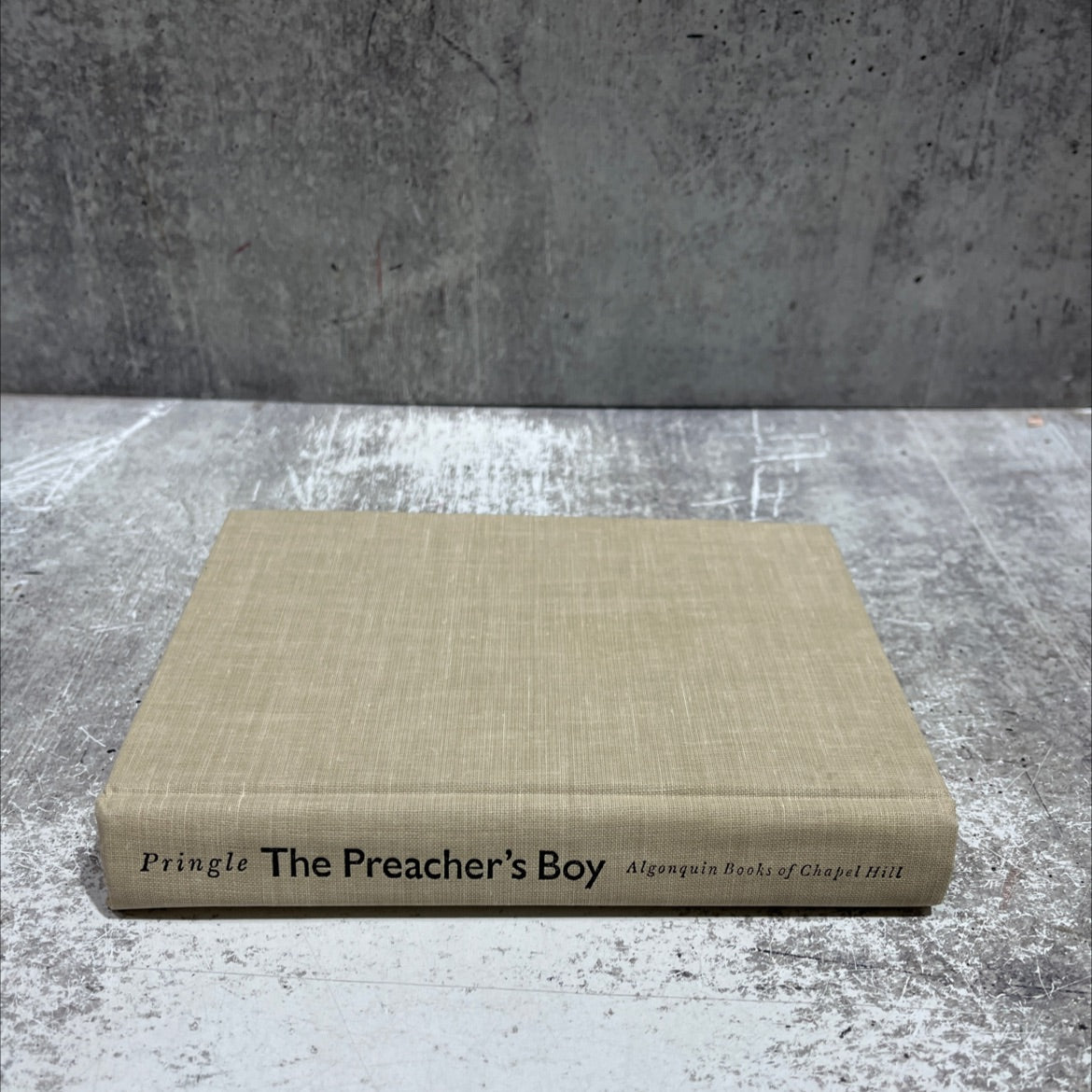 the preacher's boy book, by Terry Pringle, 1988 Hardcover image 4