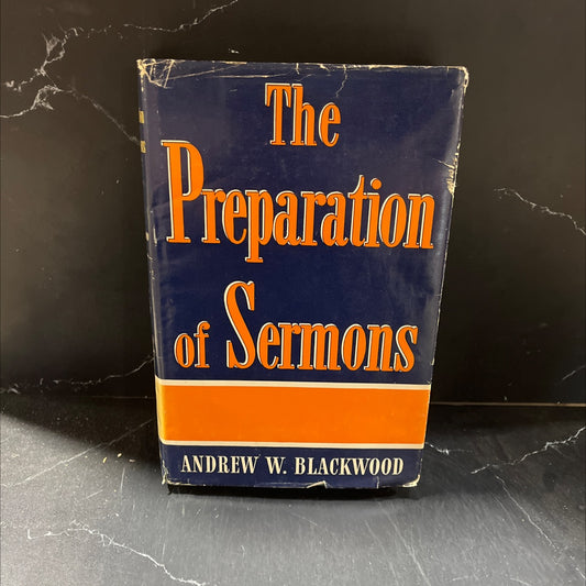 the preparation of sermons book, by andrew watterson blackwood, 1948 Hardcover image 1