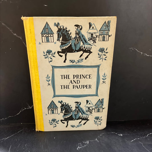 the prince and the pauper a tale for young people of all ages book, by mark twain, 1954 Hardcover image 1