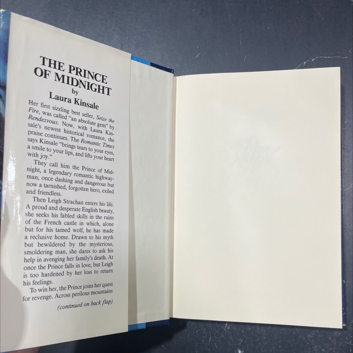 the prince of midnight book, by amanda moor jay, 1990 Hardcover image 4