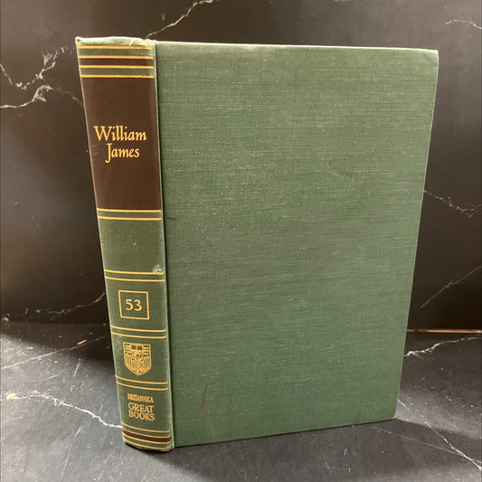 the principles of psychology book, by william james, 1952 Hardcover image 1
