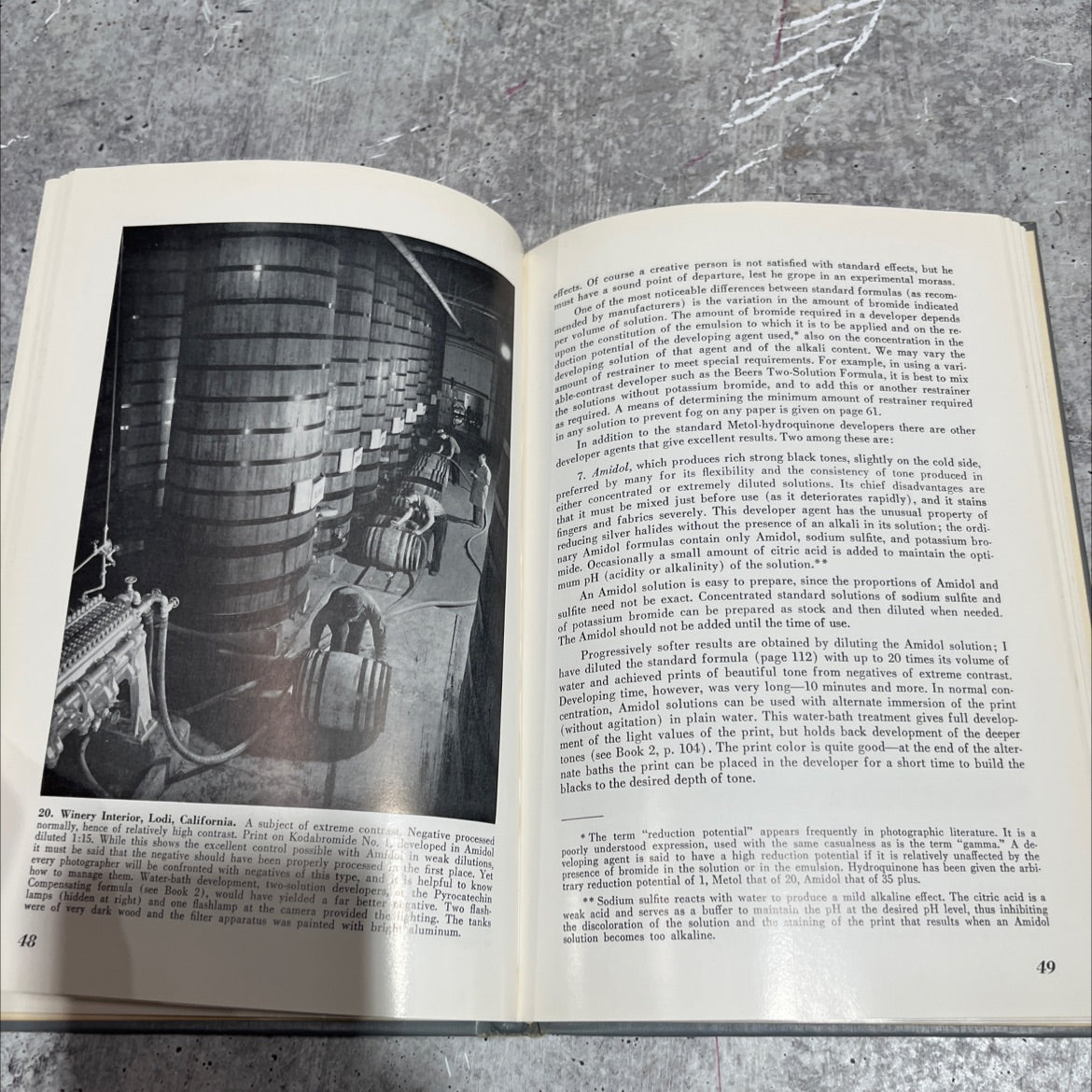 the print: contact printing and enlarging book, by ansel adams, 1964 Hardcover image 4