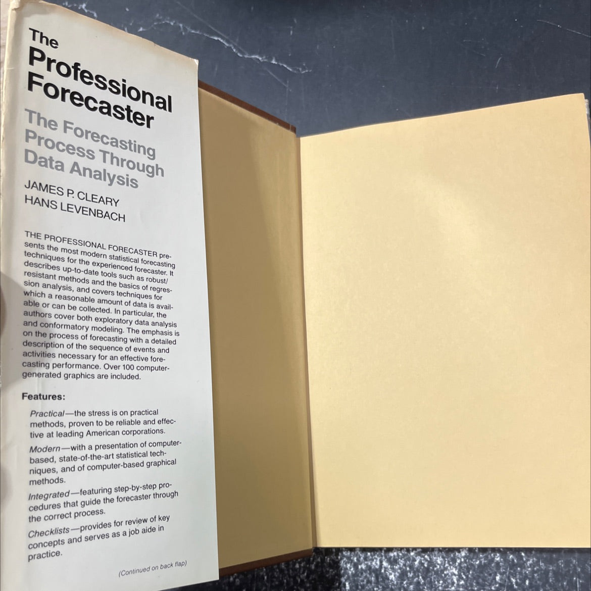 the professional forecaster: the forecasting process through data analysis book, by James P. Cleary, Hans Levenbach, image 4