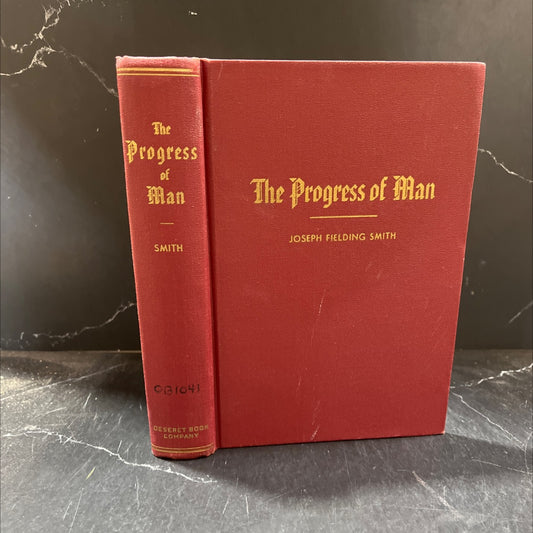 the progress of man book, by joseph fielding smith, 1973 Hardcover image 1