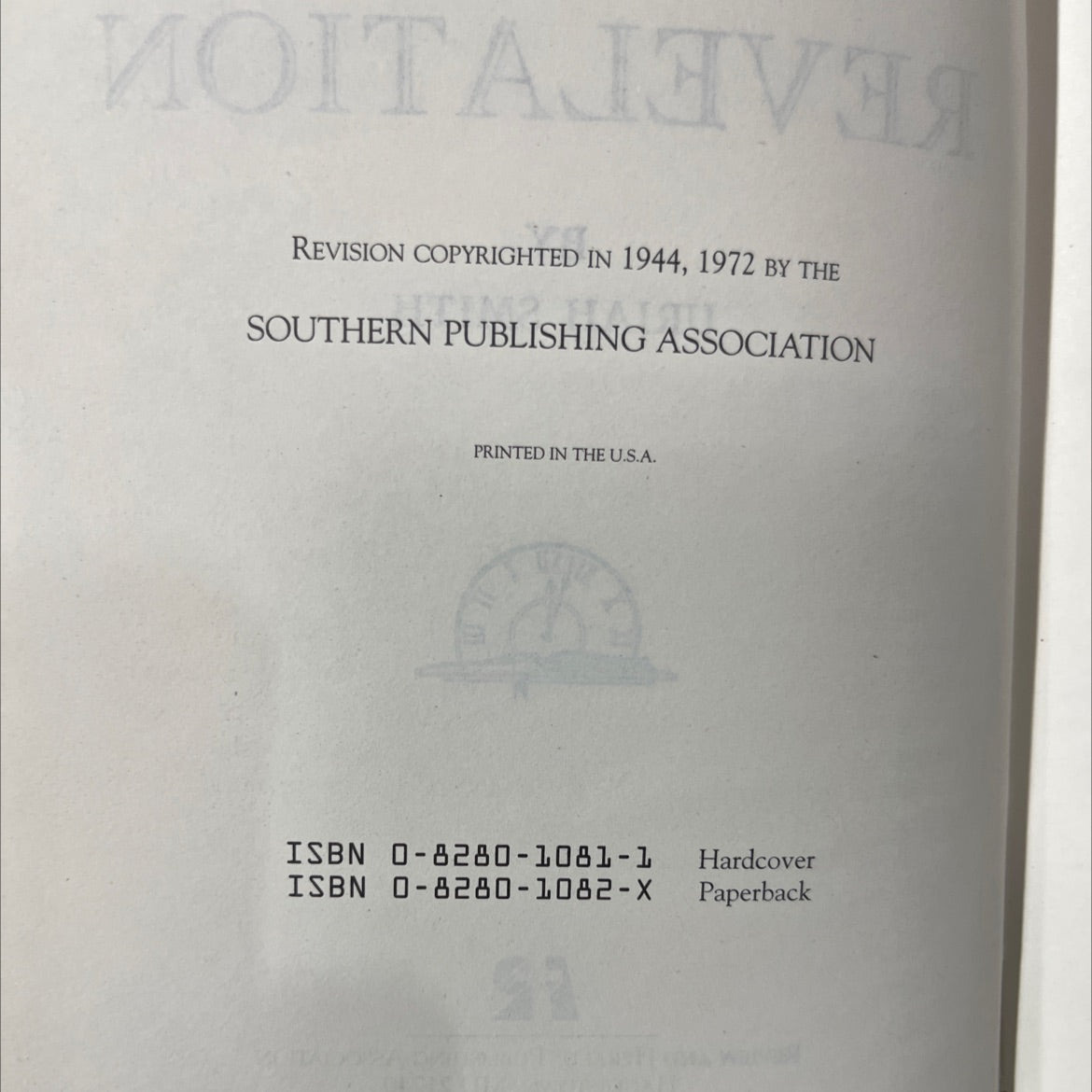 the prophecies of daniel and the revelation book, by uriah smith, 1972 Hardcover image 3