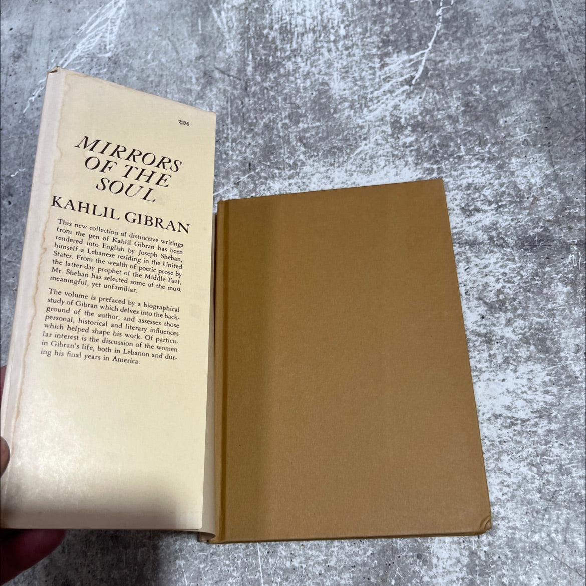 the prophet from lebanon book, by kahlil gibran, 1965 Hardcover image 4
