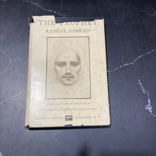 the prophet book, by kahlil gibran, 1949 Hardcover image 1