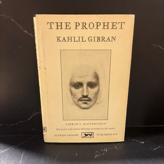 the prophet book, by Kahlil Gibran, 1963 Hardcover image 1