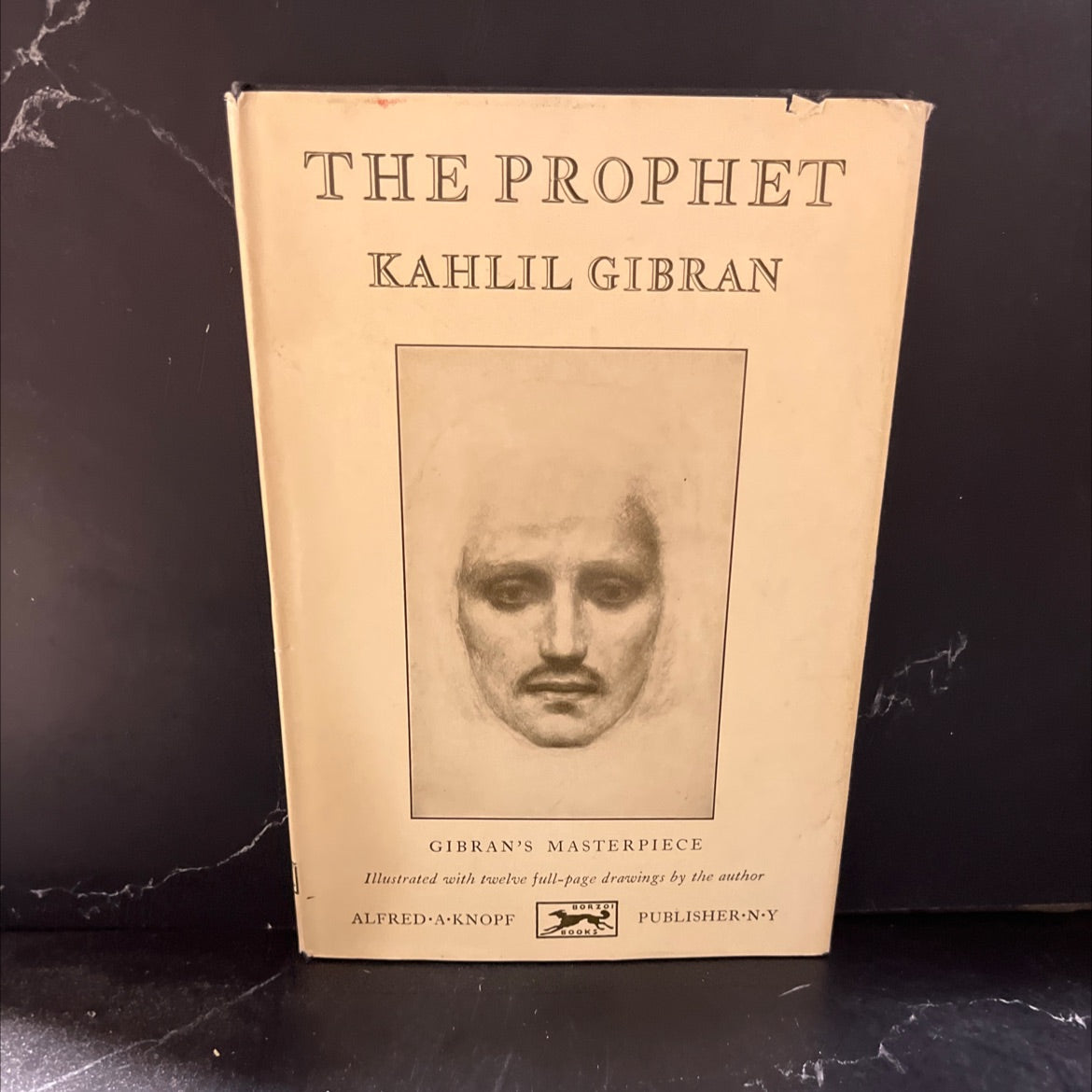 the prophet book, by Kahlil Gibran, 1965 Hardcover image 1