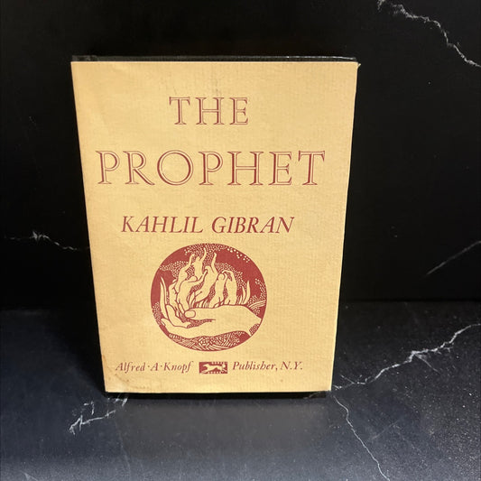 the prophet book, by kahlil gibran, 1986 Hardcover image 1