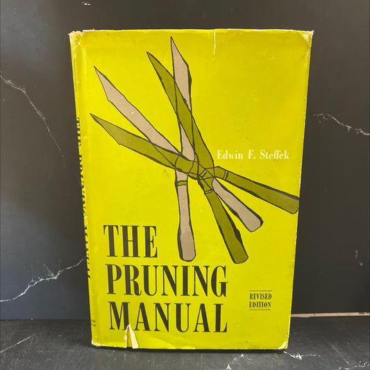 the pruning manual book, by edwin f. steffek, 1969 Hardcover image 1