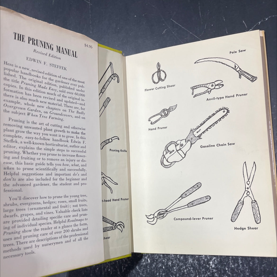 the pruning manual book, by edwin f. steffek, 1969 Hardcover image 4