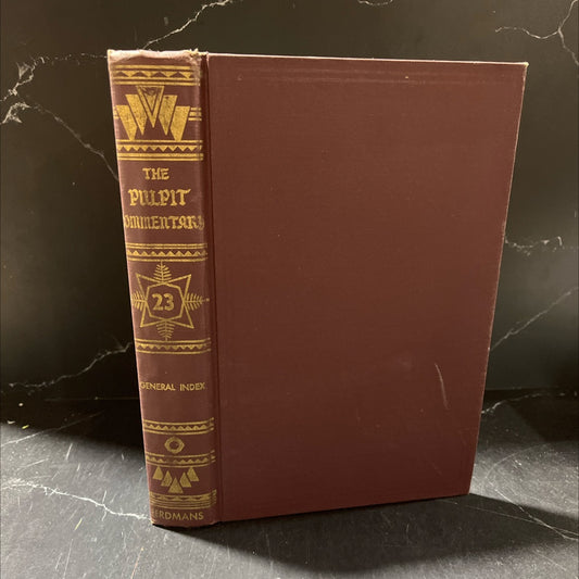 the pulpit commentary general index book, by h. d. m. spence, joseph s. exell, 1977 Hardcover image 1