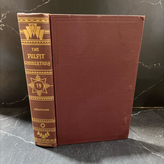 the pulpit commentary i corinthians book, by very rev. h. d. m. spence, m.a., d.d. and rev. joseph s. exell, m.a., 1950 image 1