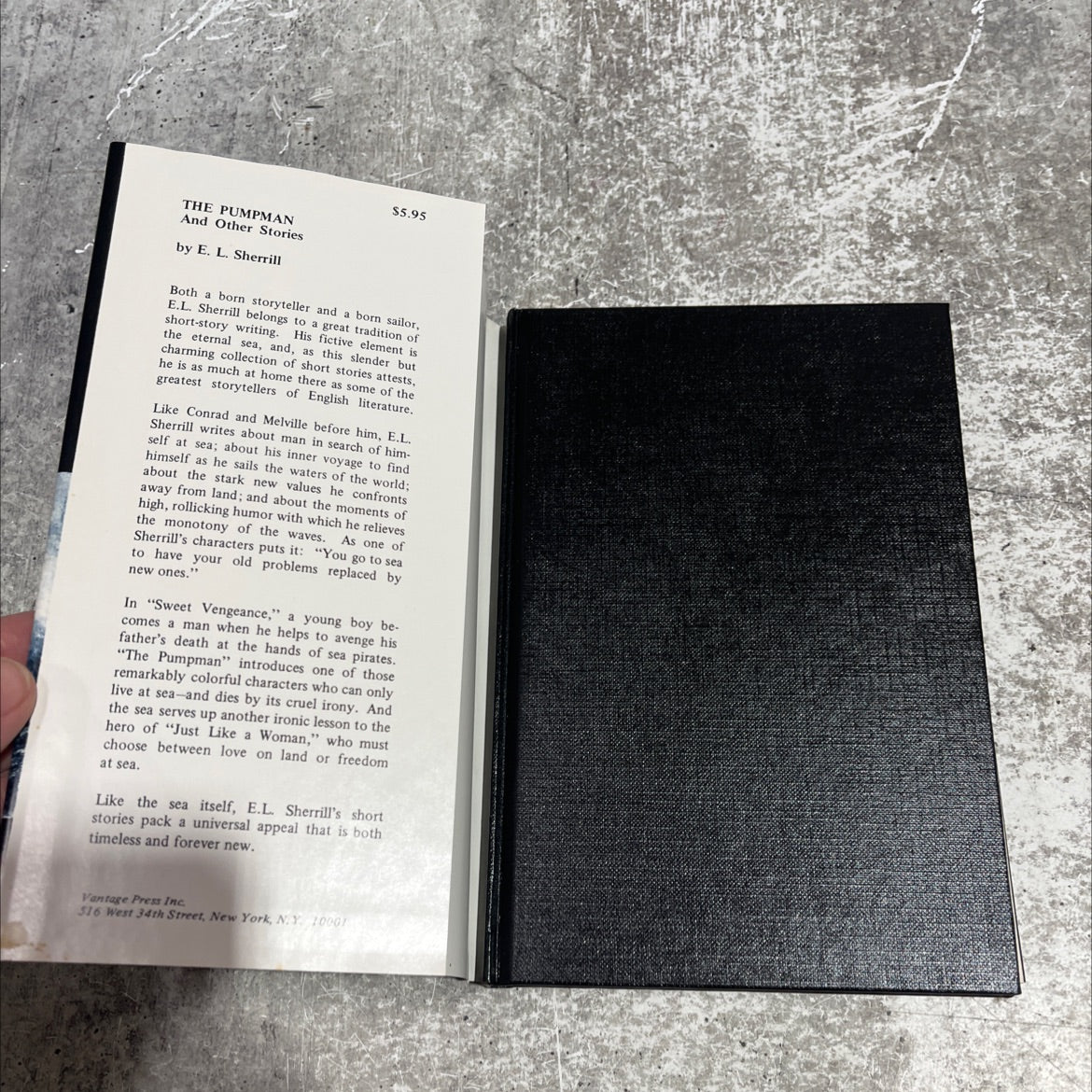 the pumpmann and other stories book, by E.L. Sherrill, 1980 Hardcover image 4