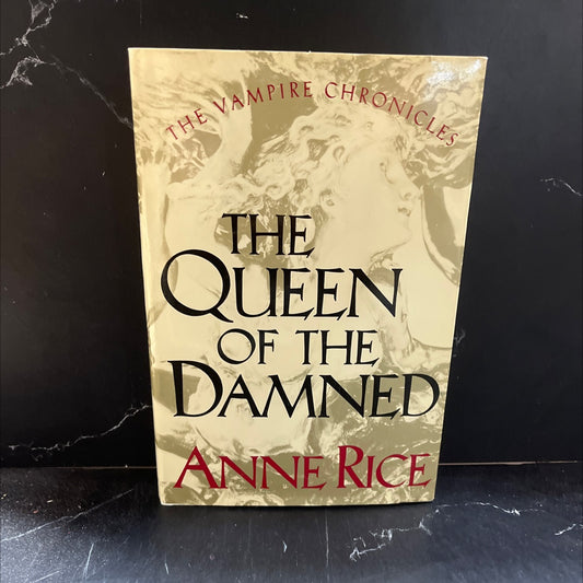 the queen of the damned book, by Anne Rice, 1988 Hardcover image 1
