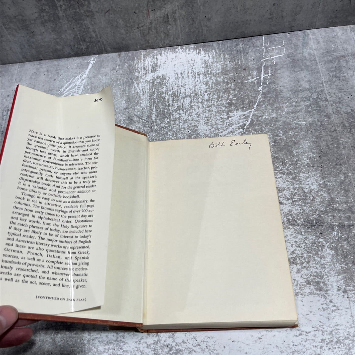 the quotation dictionary book, by robin hyman, 1967 Hardcover image 4