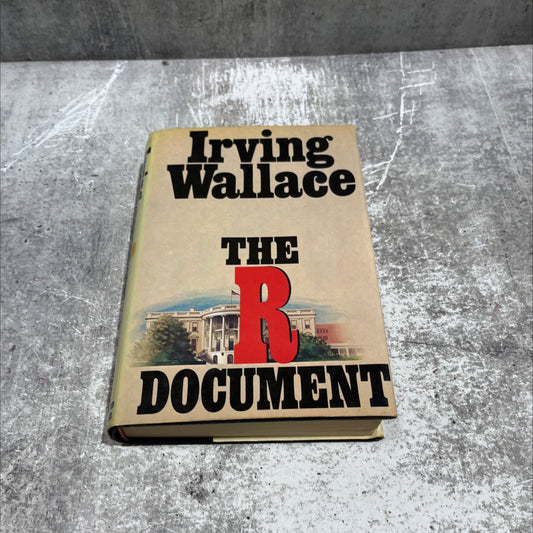 the r document book, by irving wallace, 1976 Hardcover image 1