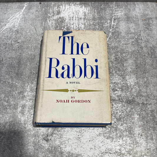 the rabbi book, by Noah Gordon, 1965 Hardcover image 1