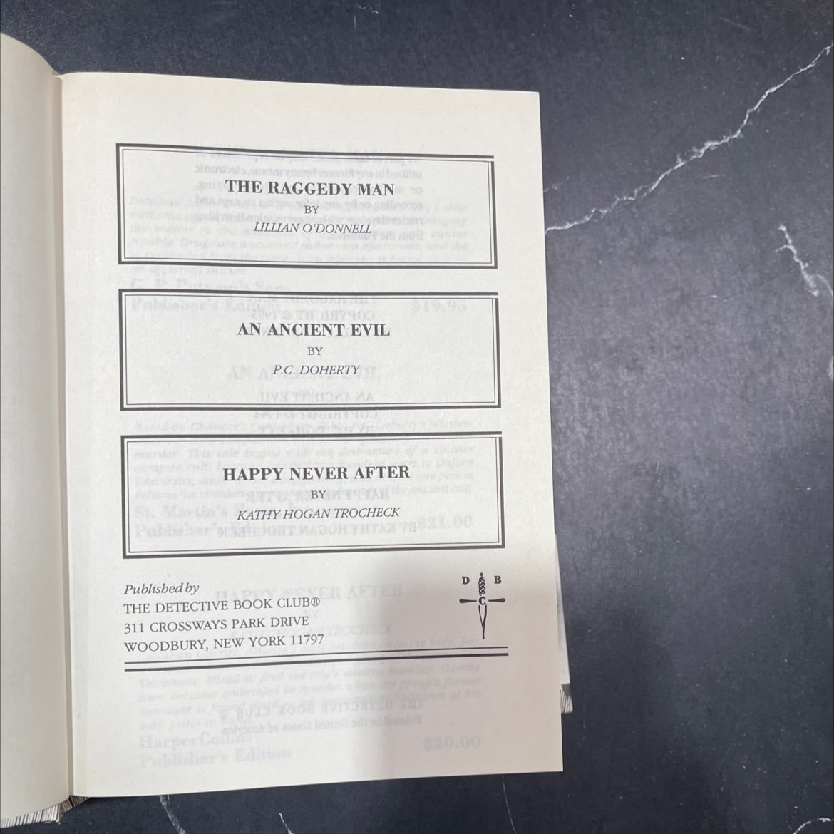 the raggedy man book, by lillian o'donnell, 1995 Hardcover image 2