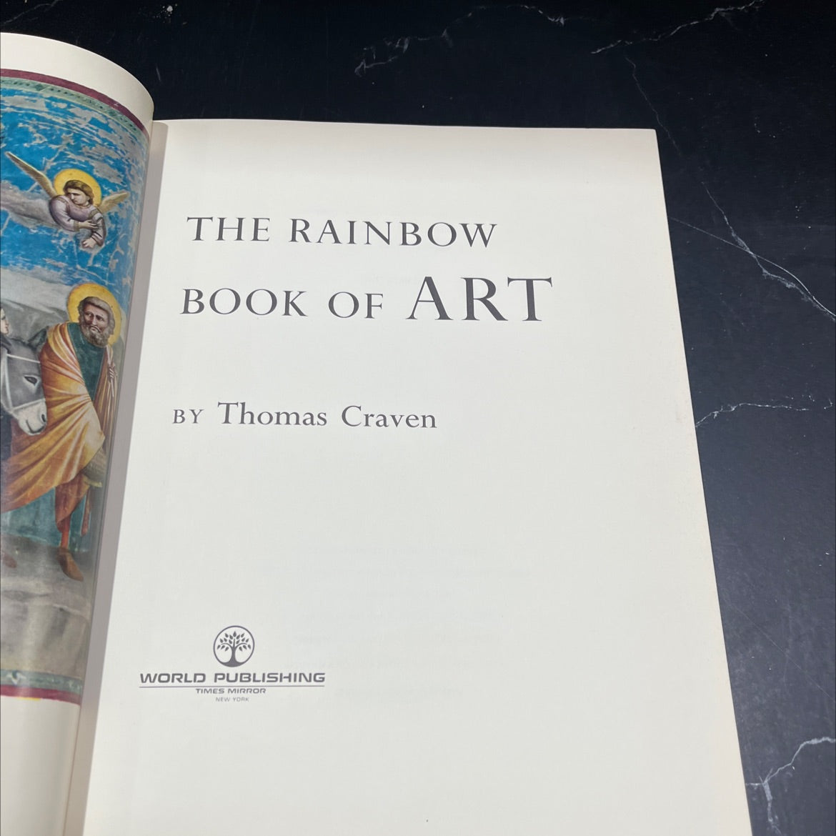 the rainbow book of art book, by Thomas Craven, 1972 Hardcover image 2