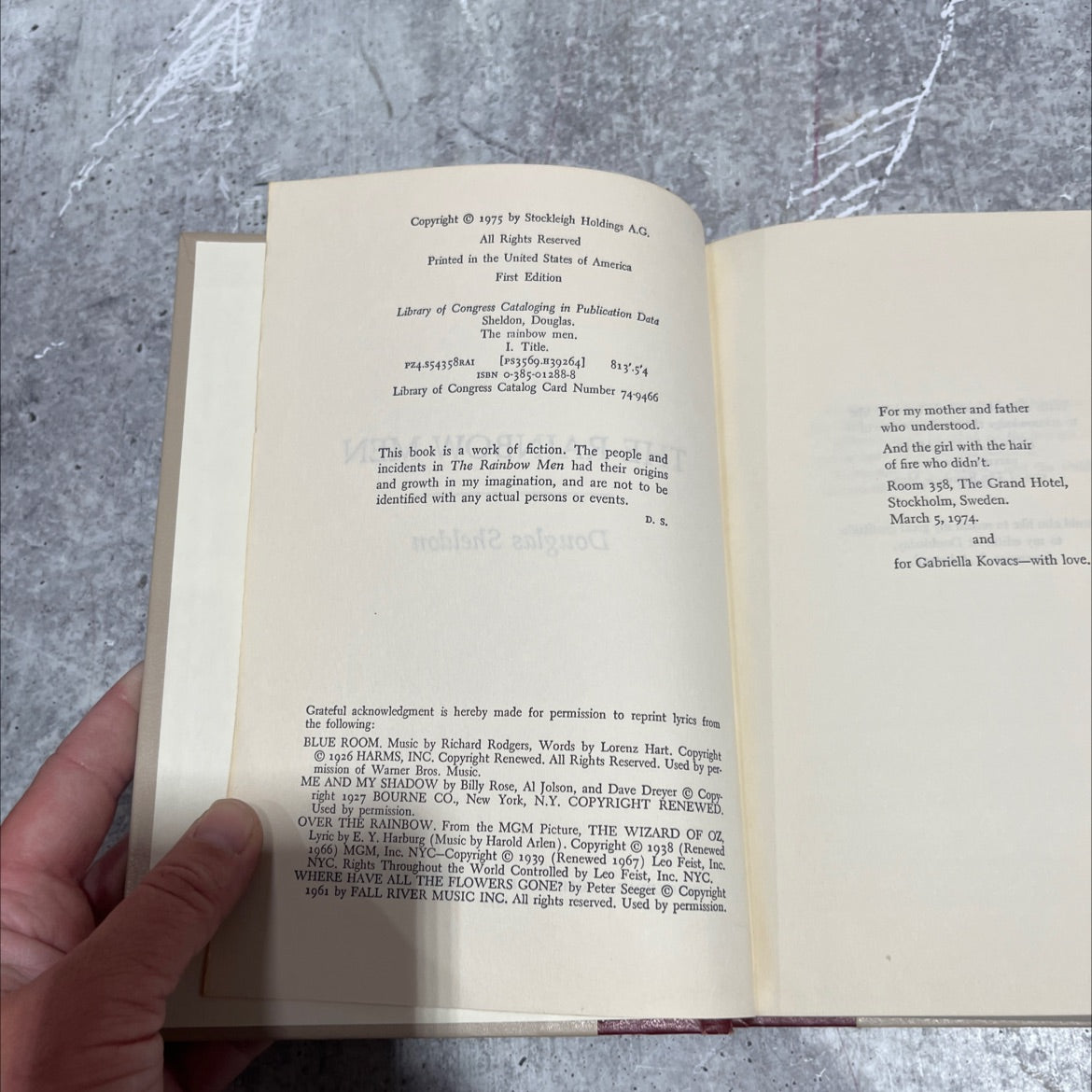 the rainbow men book, by douglas sheldon, 1975 Hardcover image 3