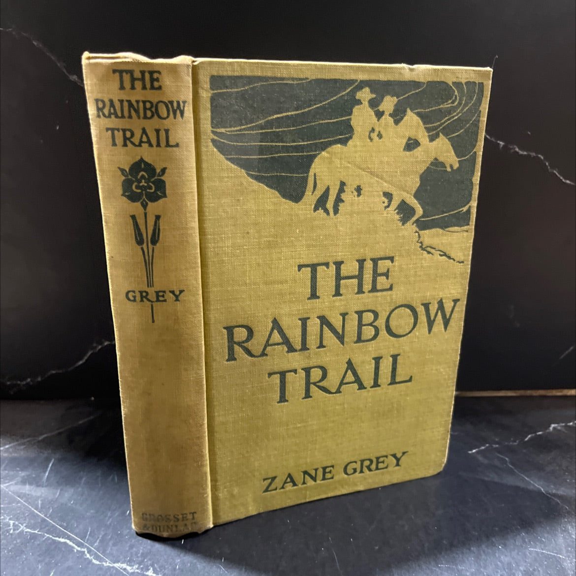 the rainbow trail book, by zane grey, 1915 Hardcover image 1