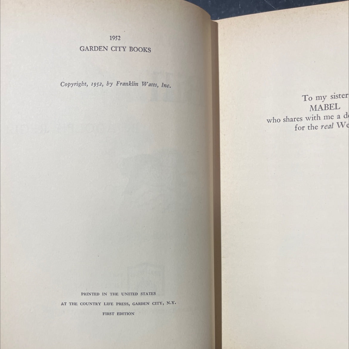 the real book about buffalo bill book, by adolph regli, 1952 Hardcover image 3