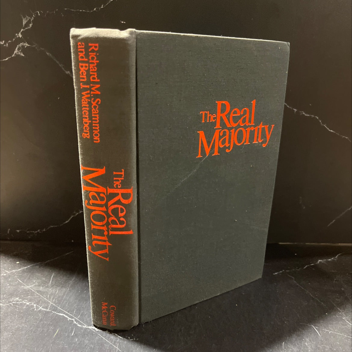 the real majority book, by richard m. scammon and ben j. wattenberg, 1970 Hardcover image 1