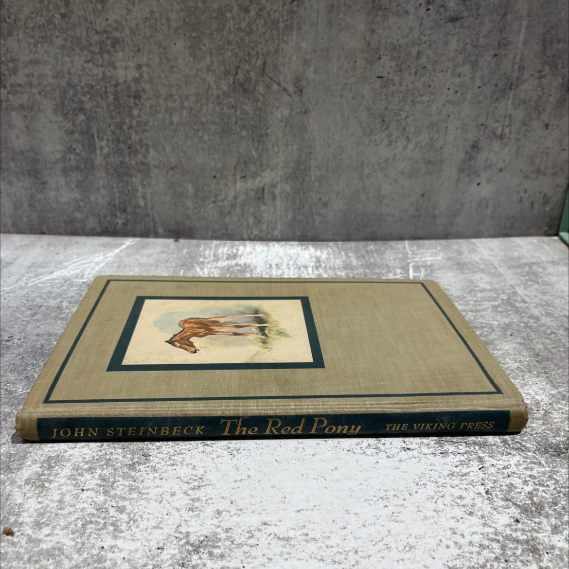 the red pony book, by john steinbeck, 1945 Hardcover image 4