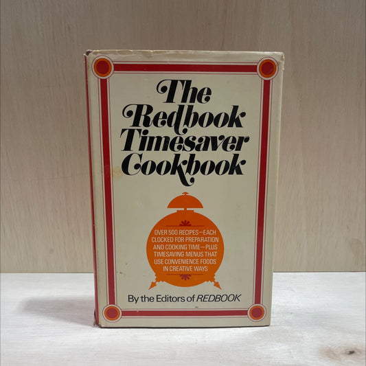 the redbook timesaver cookbook book, by editors of redbook, compiled by ruth fairchild pomeroy, 1972 Hardcover image 1