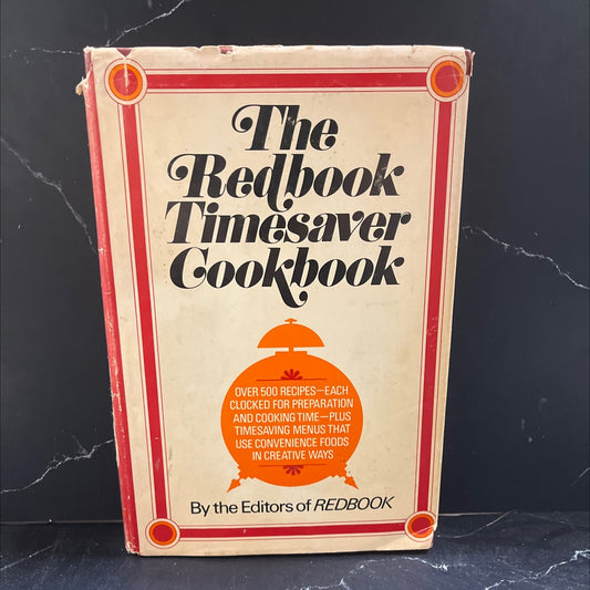 the redbook timesaver cookbook book, by editors of redbook, compiled by ruth fairchild pomeroy, 1972 Hardcover image 1