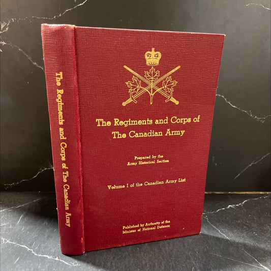 the regiments and corps of the canadian army book, by unknown, 1964 Hardcover image 1