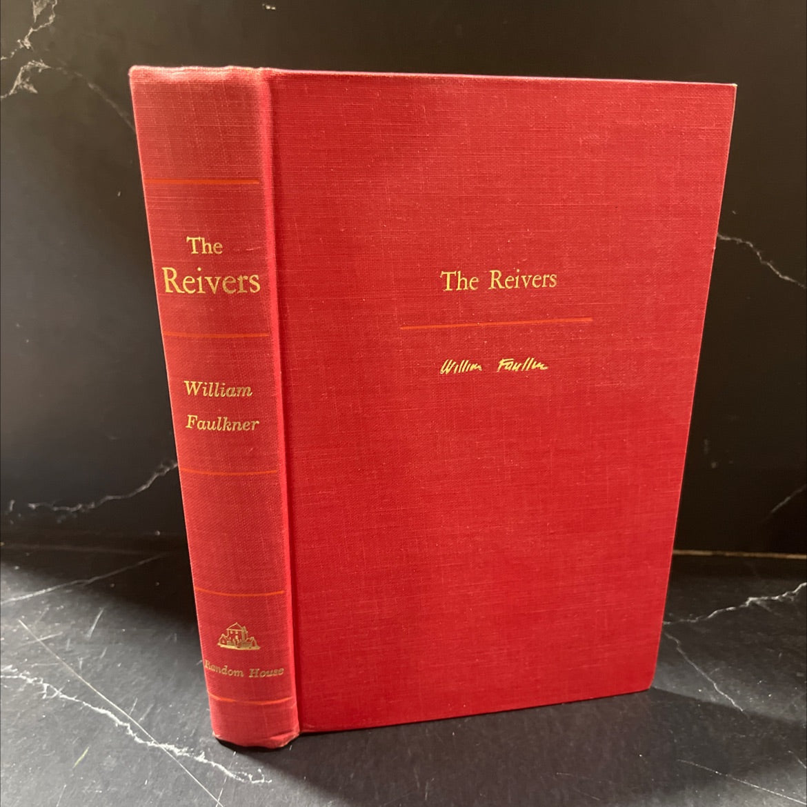 the reivers a reminiscence book, by william faulkner, 1962 Hardcover image 1