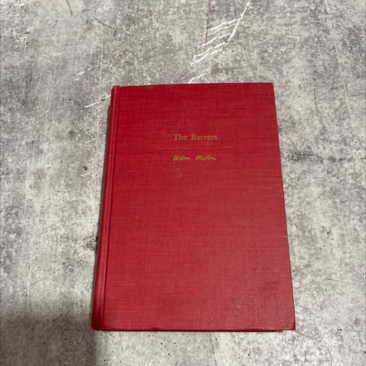 the reivers a reminiscence book, by william faulkner, 1962 Hardcover image 1