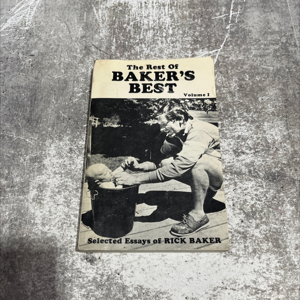 the rest of baker's best volume i selected essays of rick baker book, by rick baker, 1988 Paperback image 1