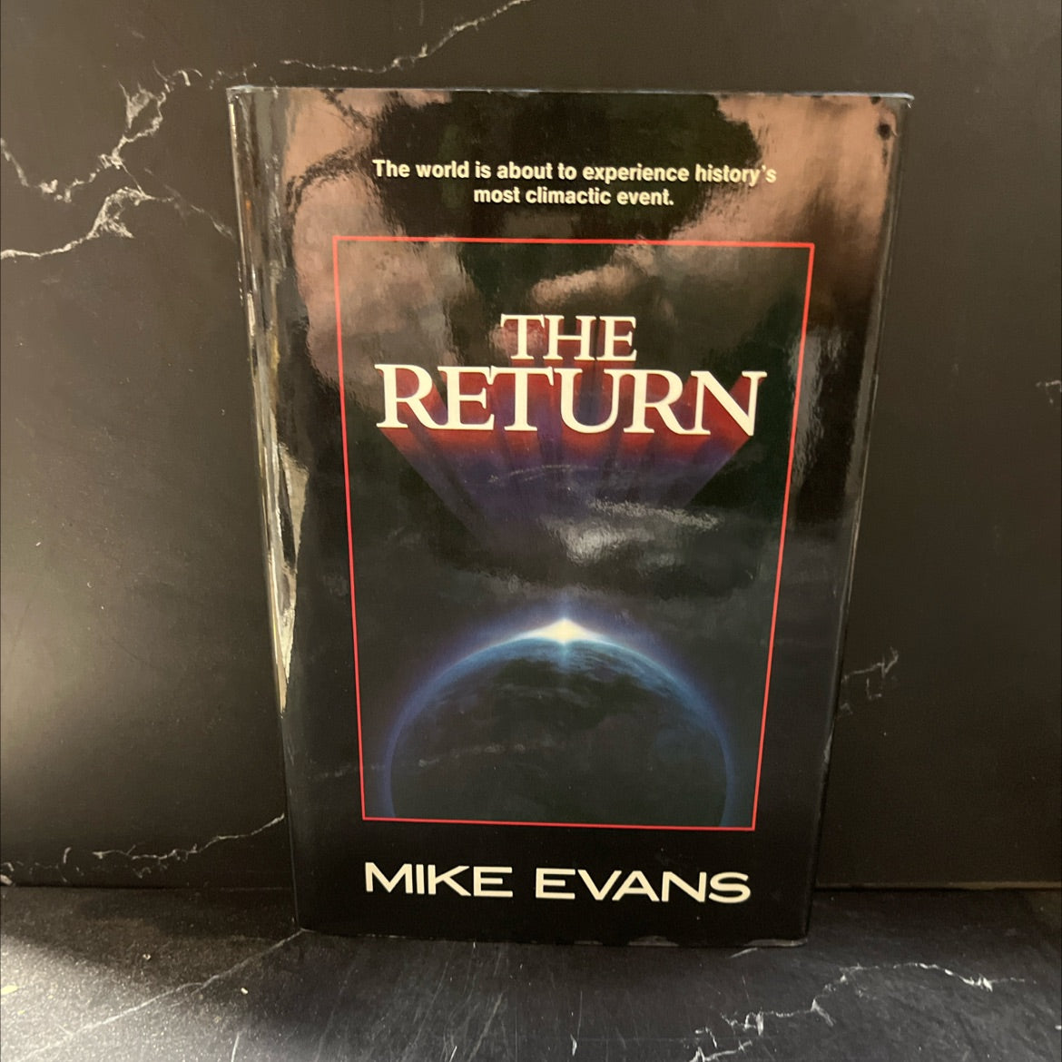 SIGNED the return mike evans book, by Mike Evans, 1986 Hardcover image 1