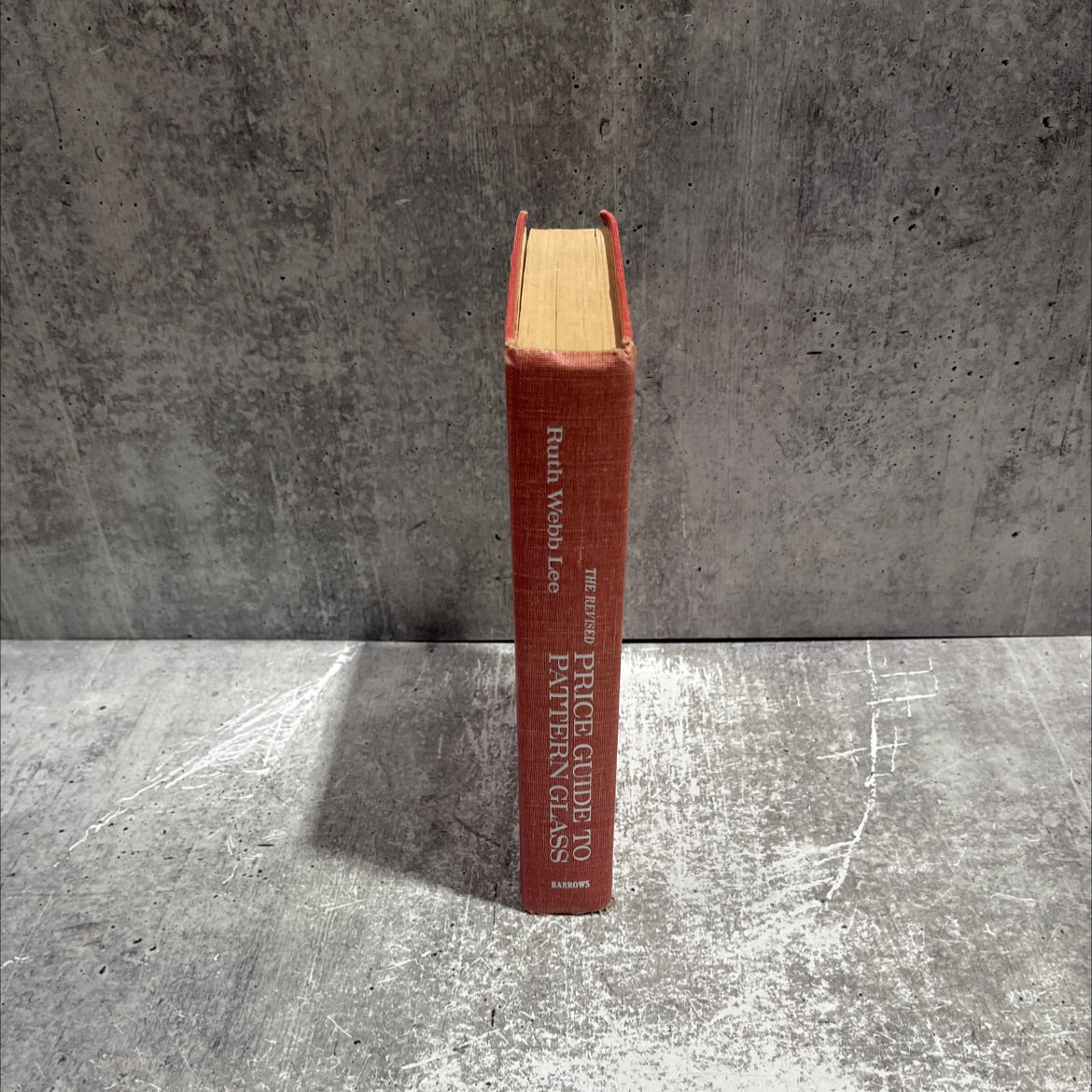 the revised price guide to pattern glass book, by Ruth Webb Lee, 1963 Hardcover image 4