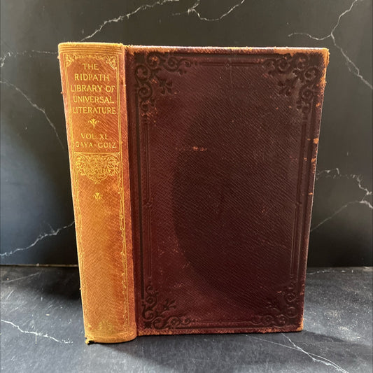 the ridpath library of universal literature book, by john clark ridpath, 1906 Leather image 1