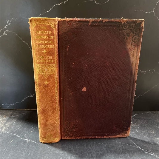 the ridpath library of universal literature book, by john clark ridpath, 1906 Leather image 1
