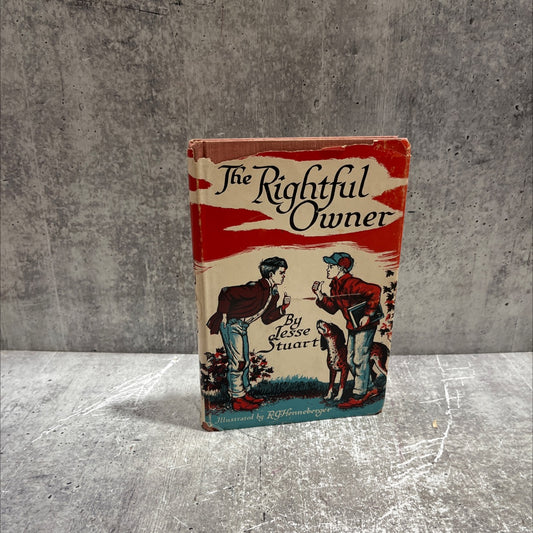 the rightful owner book, by jesse stuart, 1960 Hardcover image 1