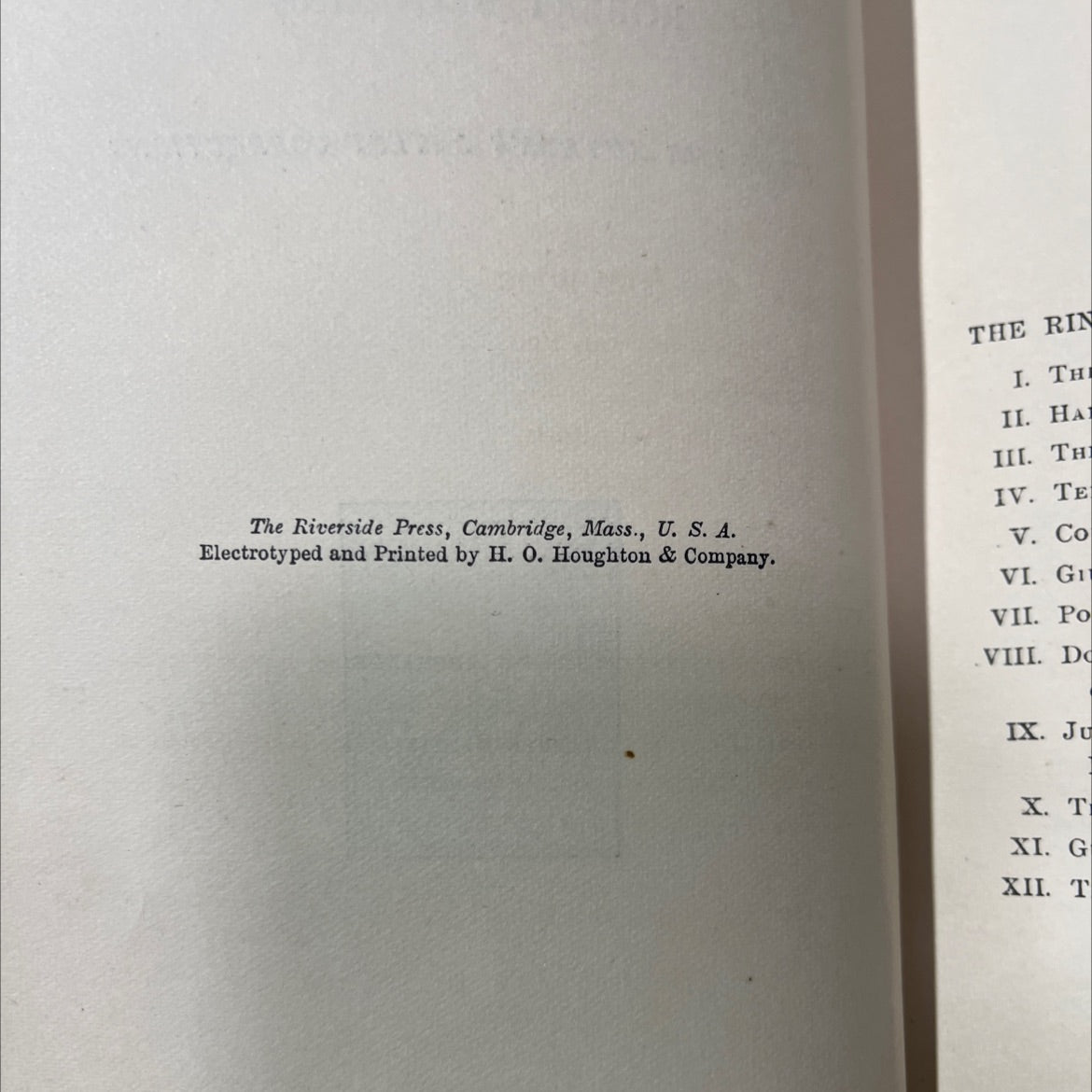 the ring and the book book, by robert browning, 1890 Hardcover image 3