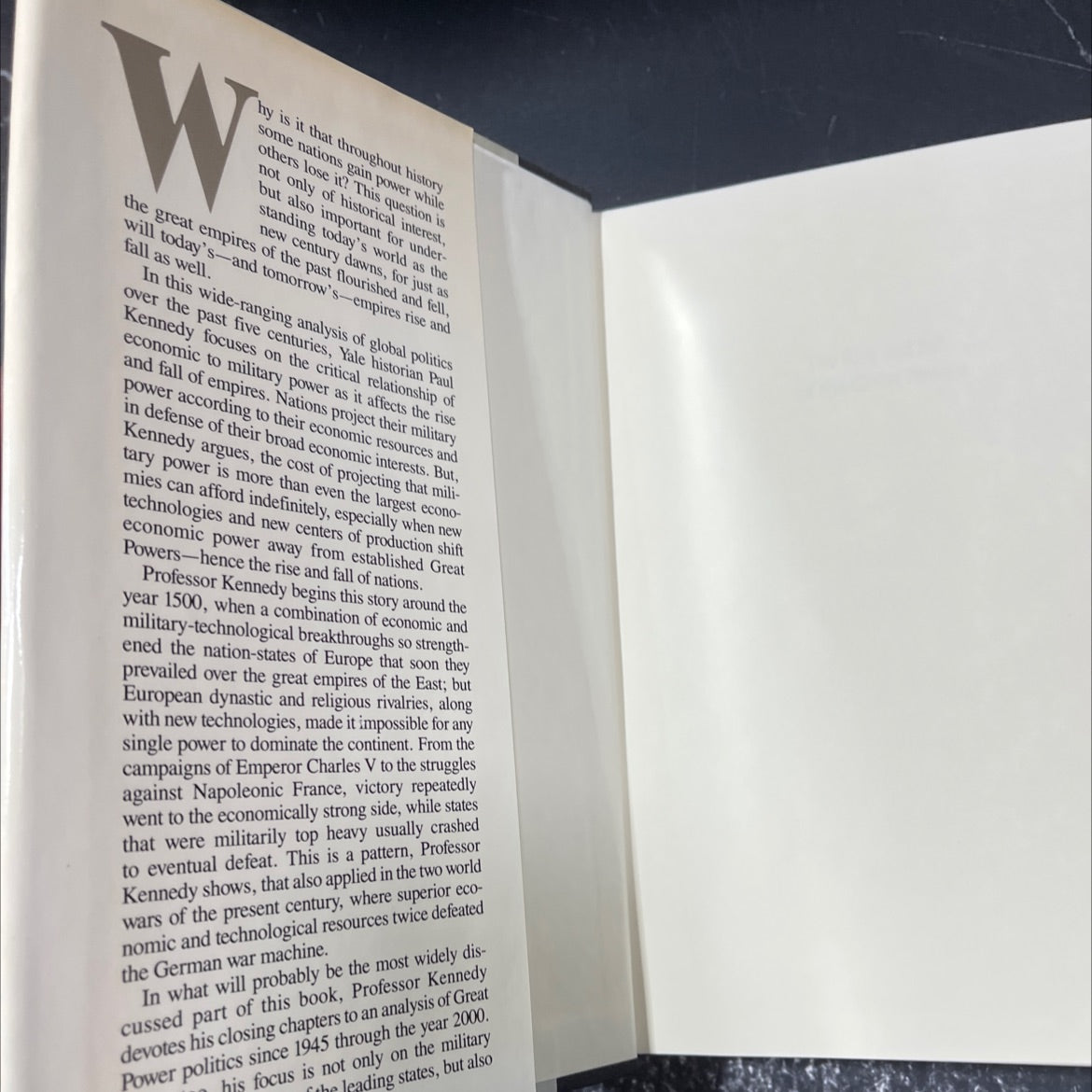the rise and fall of the great powers book, by Paul Kennedy, 1987 Hardcover image 4