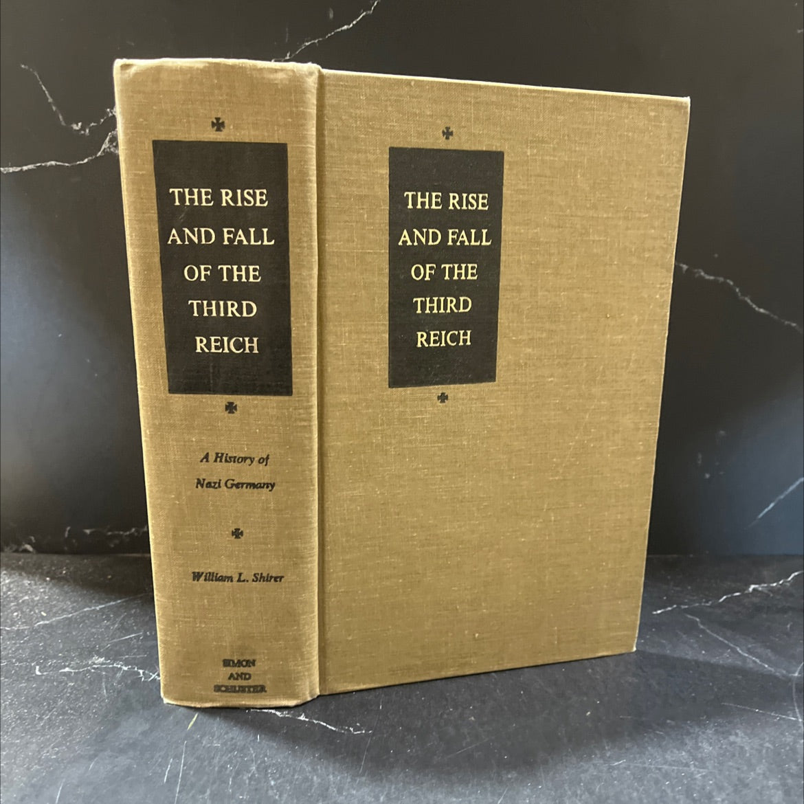 the rise and fall of the third reich a history of nazi germany book, by william l. shirer, 1960 Hardcover image 1